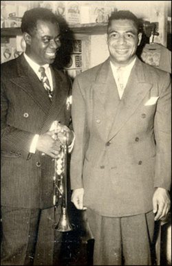 Louis Armstrong and Clarence